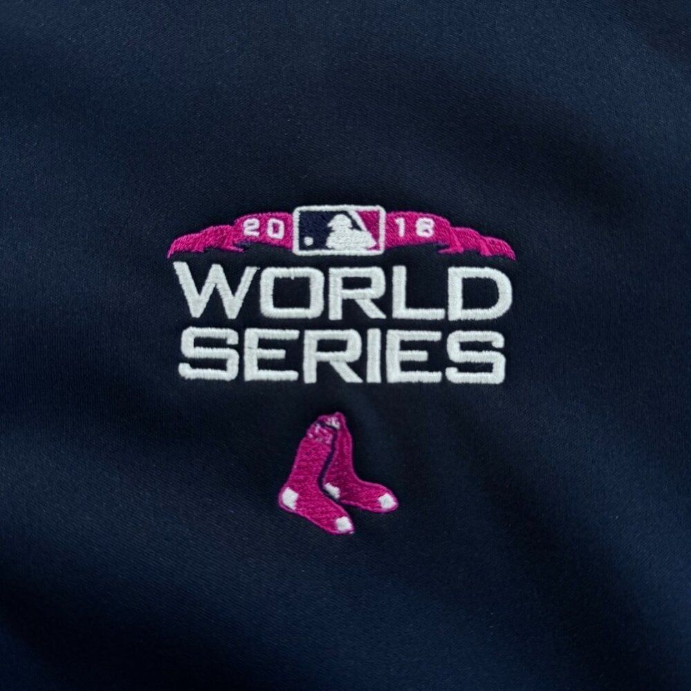 Boston Red Sox Fan Bundle '47 Navy Hat + Antigua 2018 World Series Jacket 3XL - Picture 2 of 16